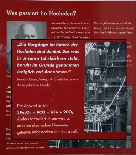 Plakat von der Henrichshütte Hattingen, Ruhrgebiet